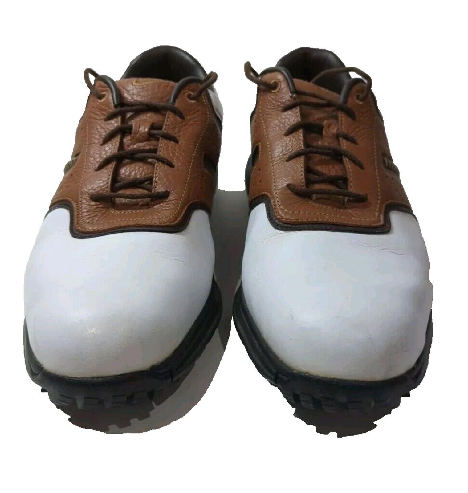 Nike Nike Air Golf Shoes 418535-172 Brown/White Size 10 Size ONE SIZE - 1 Thumbnail