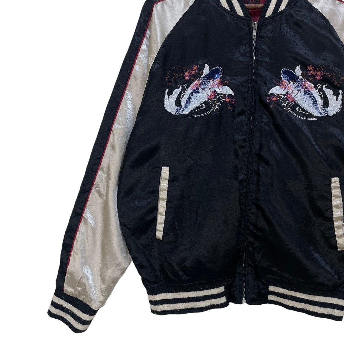 Japanese Brand 🔥Vintage Sukajan Embroidered Koi Jacket Size US M / EU 48-50 / 2 - 5 Thumbnail