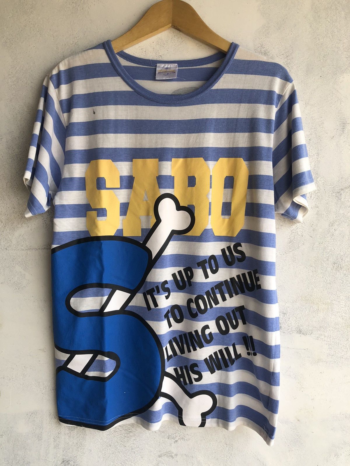 Hysteric Glamour Japanese Rare item One Piece Sabo Tshirt Tee Size US L / EU 52-54 / 3 - 1 Thumbnail