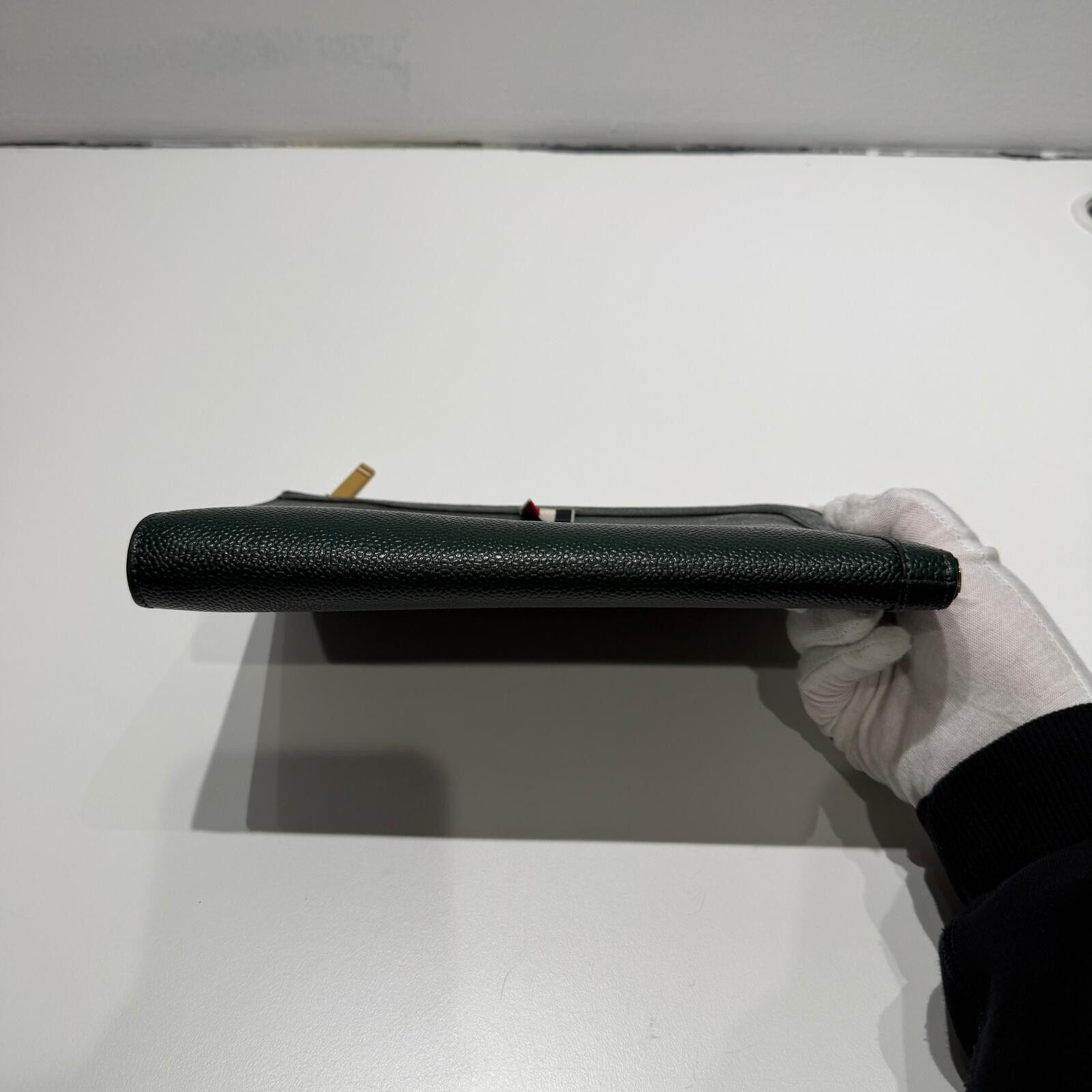 Thom Browne Thom Browne Leather Pouch Size ONE SIZE - 5 Thumbnail