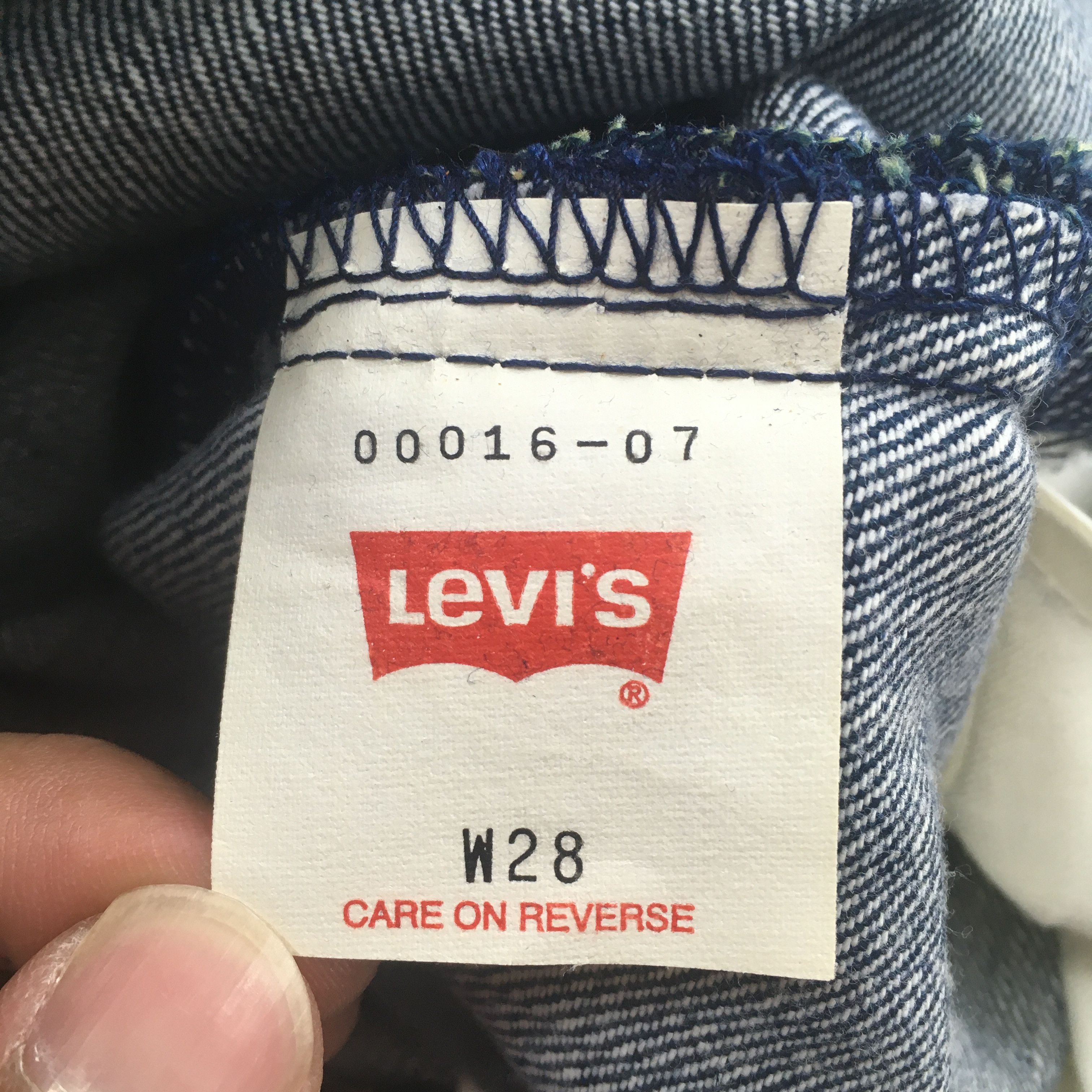 Levi's Size 27x32.5 Vintage Levis Engineered Jeans S2028 Size 27" / US 4 / IT 40 - 13 Thumbnail