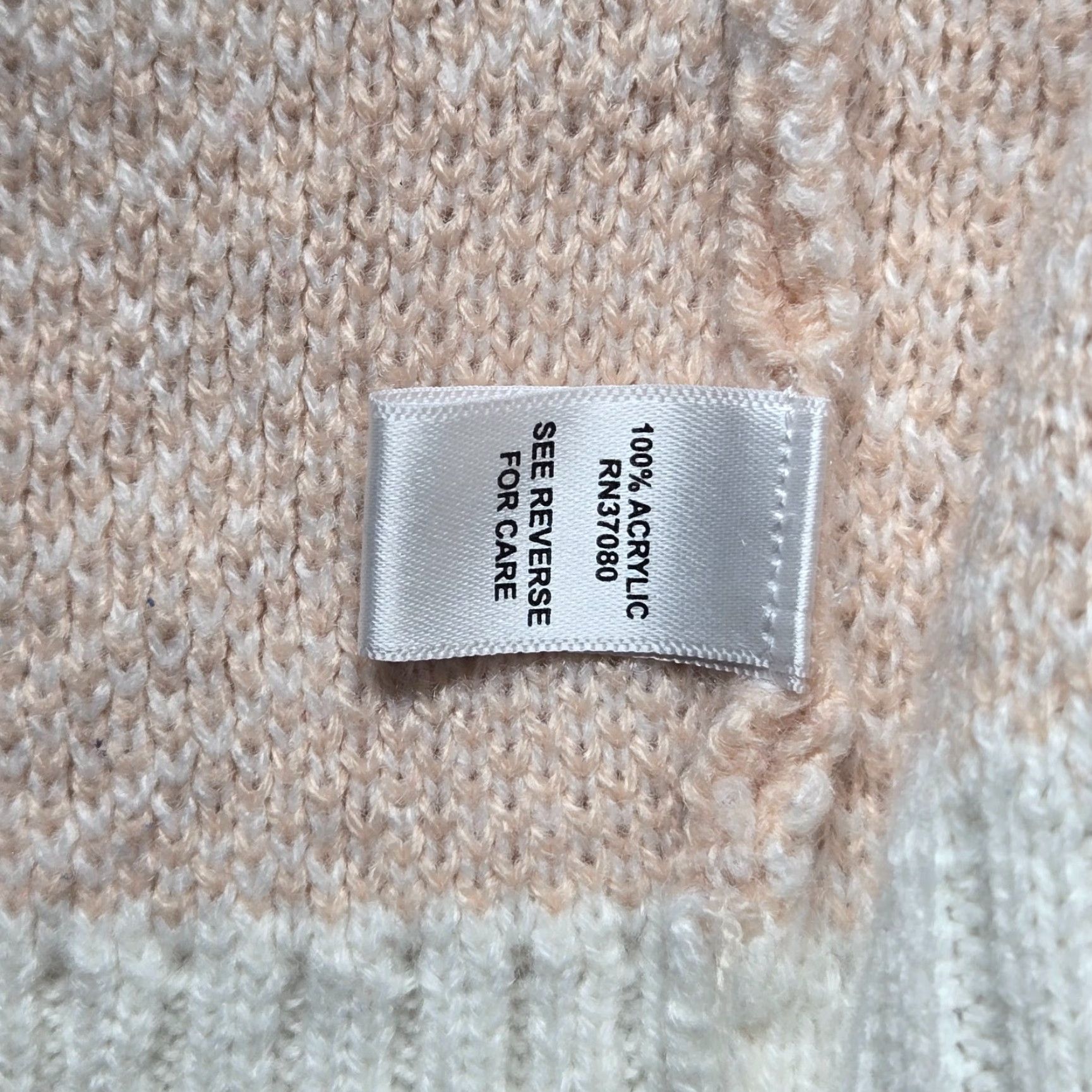 Vintage VINTAGE Cato Women's Cardigan Sweater Long Sleeve All Seasons Fall Spring Winter Medium Brown Knit Size M / US 6-8 / IT 42-44 - 5 Thumbnail