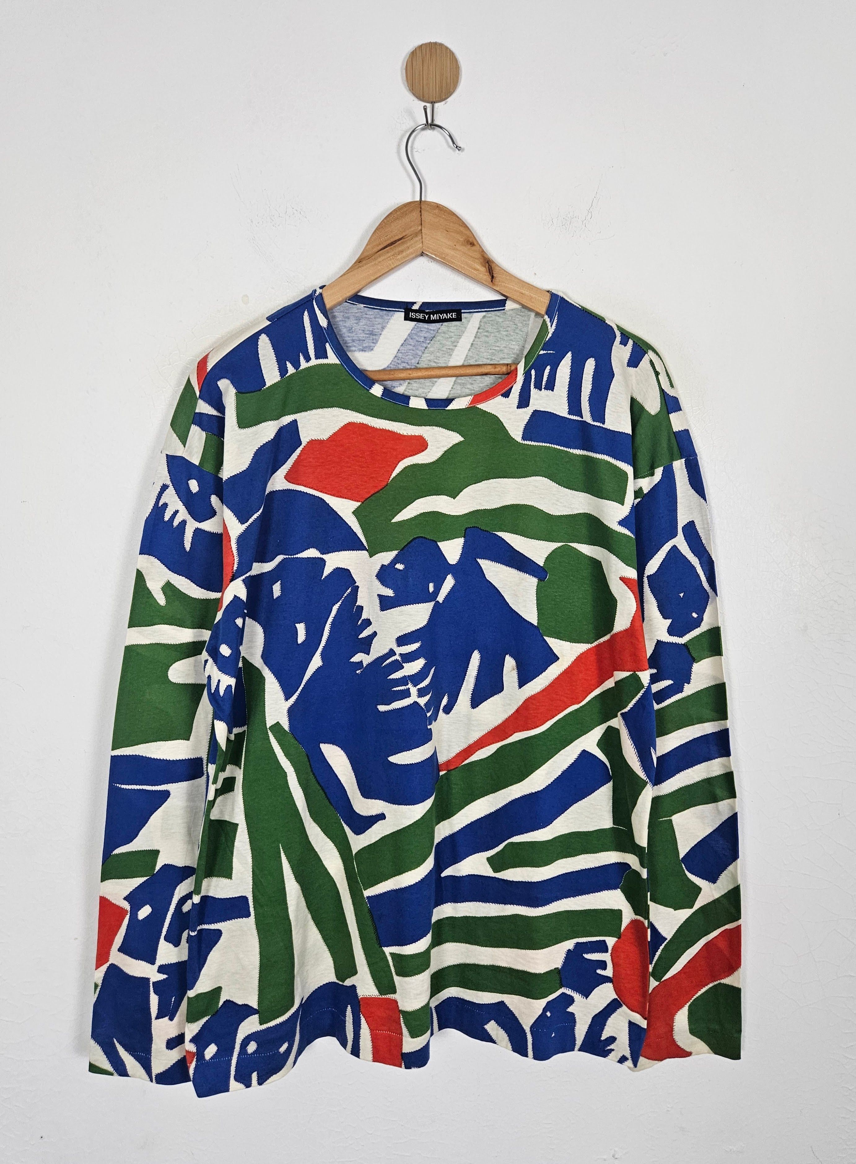 Issey Miyake Issey Miyake pop art shirt Size US M / EU 48-50 / 2 - 1 Thumbnail