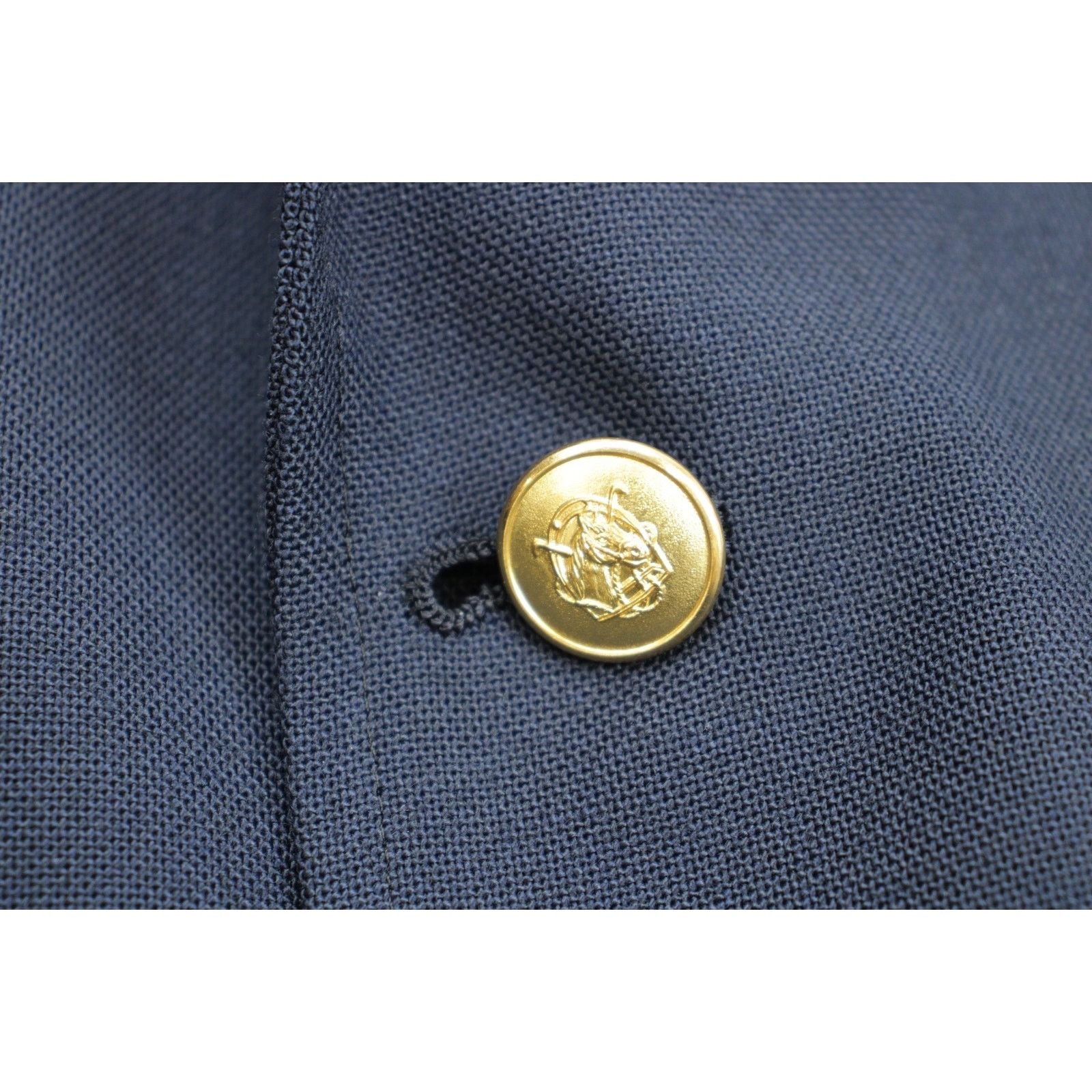 Chaps Ralph Lauren Chaps Ralph Lauren Blazer 42R Mens Navy Golden Buttons Size 42R - 9 Thumbnail