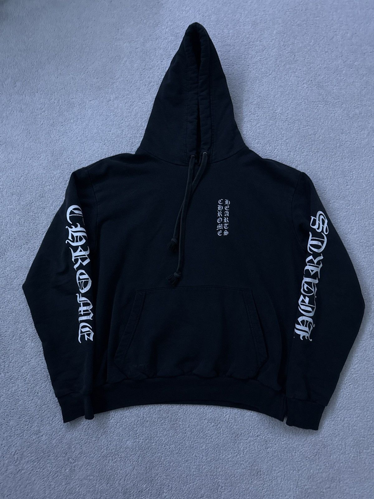 Chrome Hearts Chrome Hearts Scroll Hoodie Size US S / EU 44-46 / 1 - 1 Thumbnail