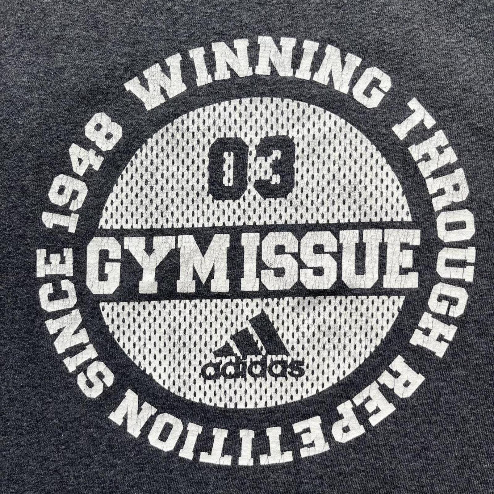 Adidas Adidas Grey Sleeveless Tank Top Size Large Size US L / EU 52-54 / 3 - 2 Thumbnail
