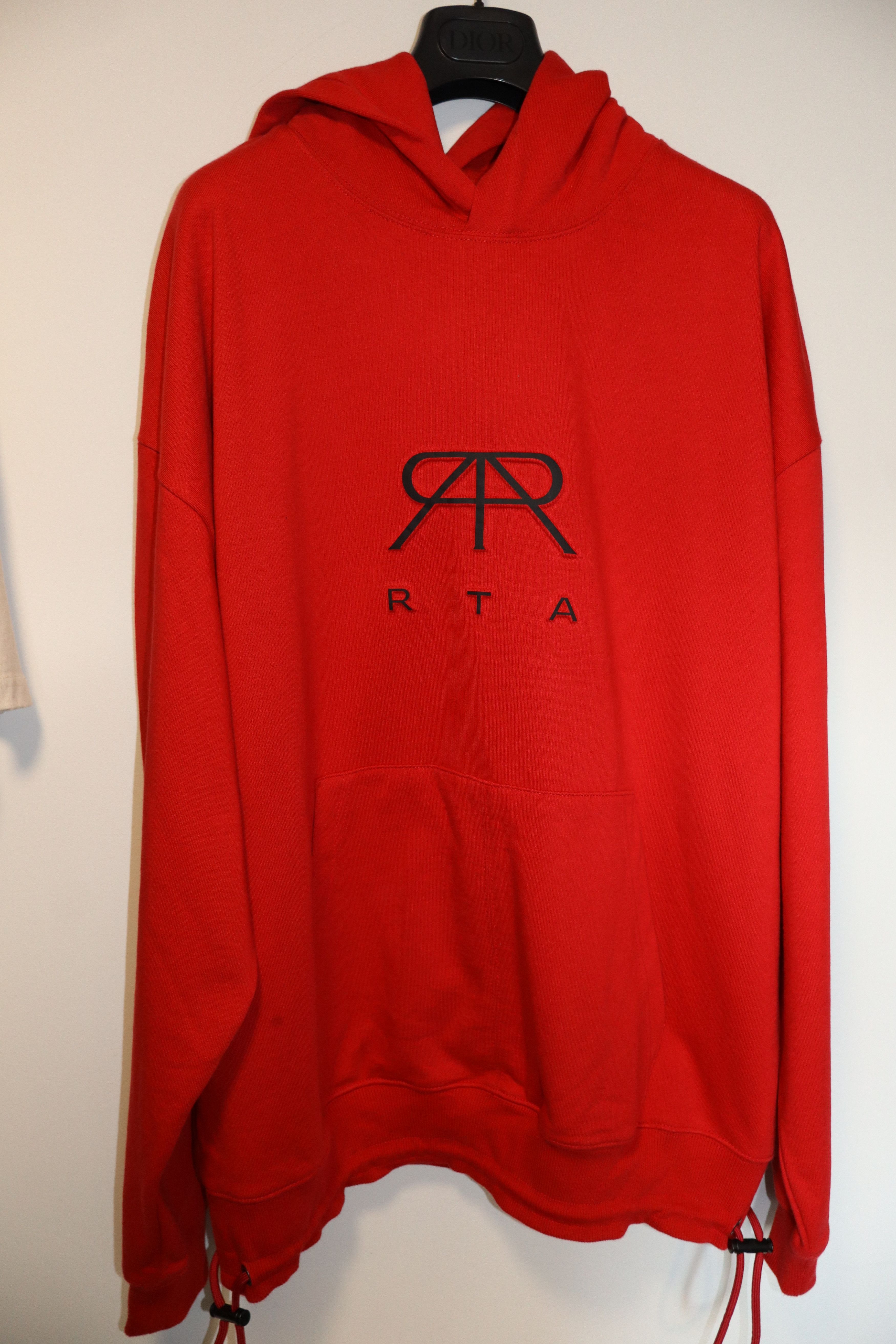 Rta 3d logo print hoodie Size US XL / EU 56 / 4 - 1 Thumbnail