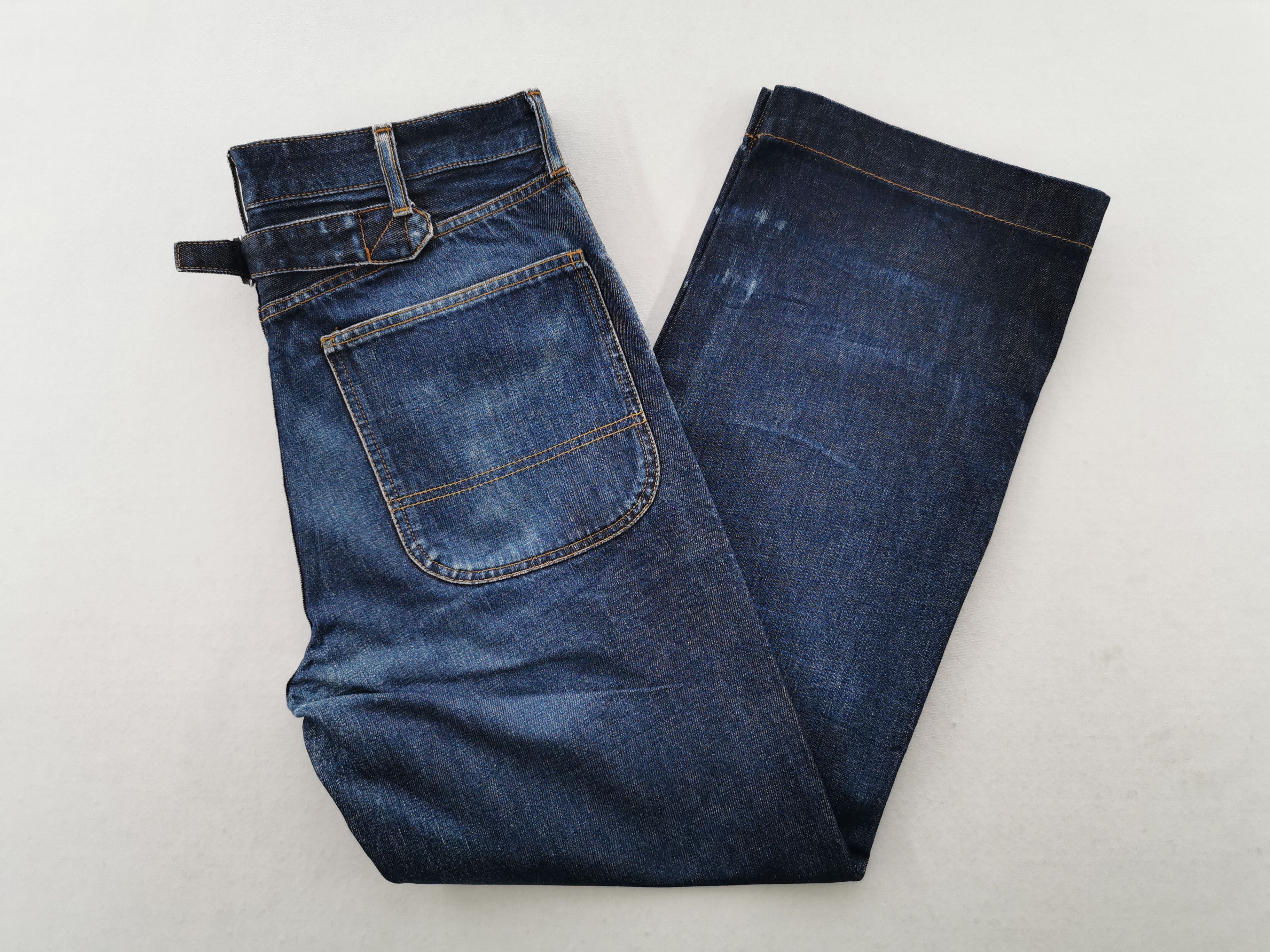 Comme des Garcons Vintage 90s Comme Des Garcons Back Buckle Denim Size 34 Size US 34 / EU 50 - 5 Thumbnail