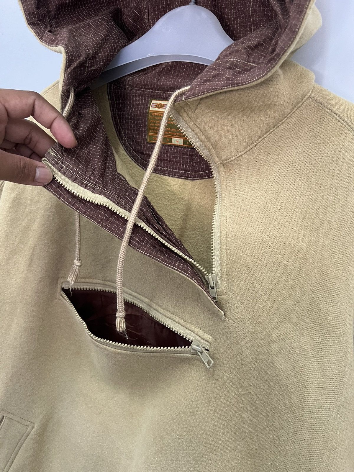 Japanese Brand 🛹 LOOM - RUNNER SKATEBOARD ANORAK SWEAT HOODIE - M Size US L / EU 52-54 / 3 - 5 Thumbnail