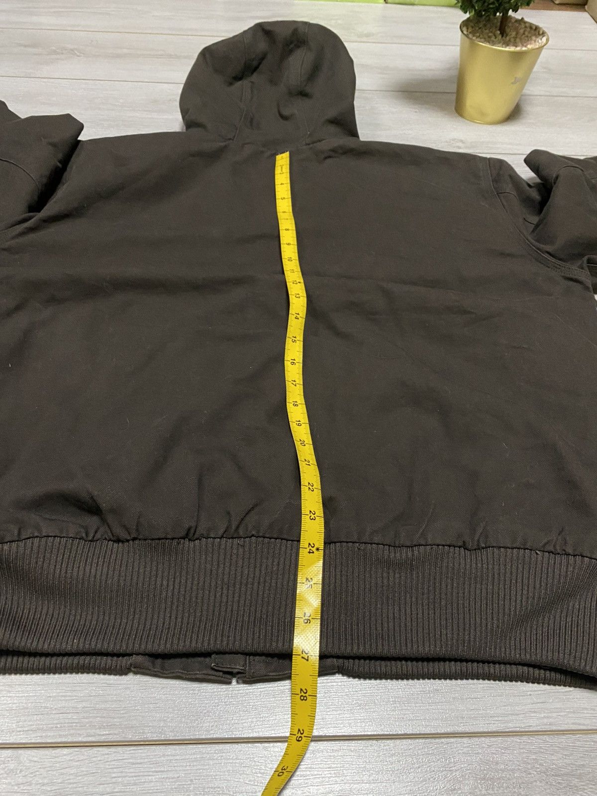Carhartt Carhartt active jacket canvass zip hooded Size US L / EU 52-54 / 3 - 7 Thumbnail