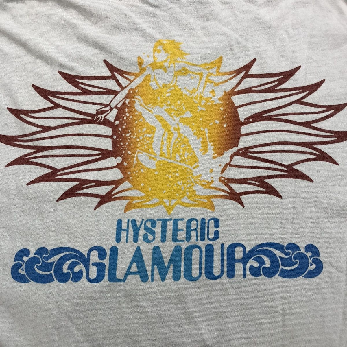 Hysteric Glamour 2000s Hysteric Glamour Flowers Surf Pocket Tee Size US M / EU 48-50 / 2 - 3 Thumbnail