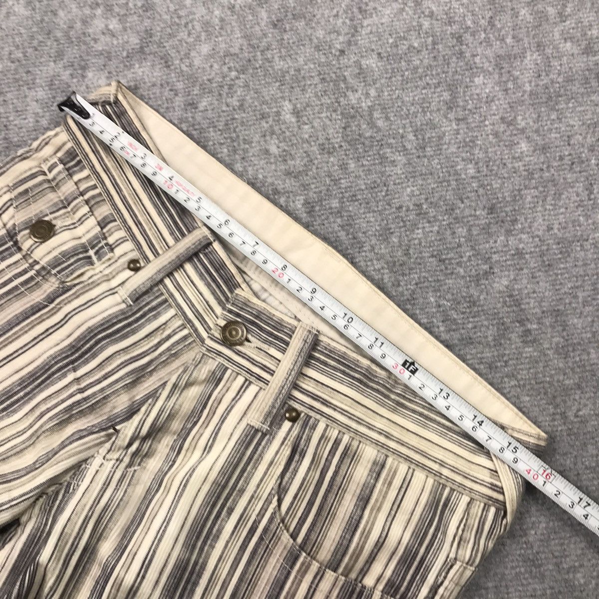 Tornado Mart FLARE BOOTCUT TORNADOMART JAPANESE CORDUROY FADED PANTS 139 Size US 29 - 13 Thumbnail