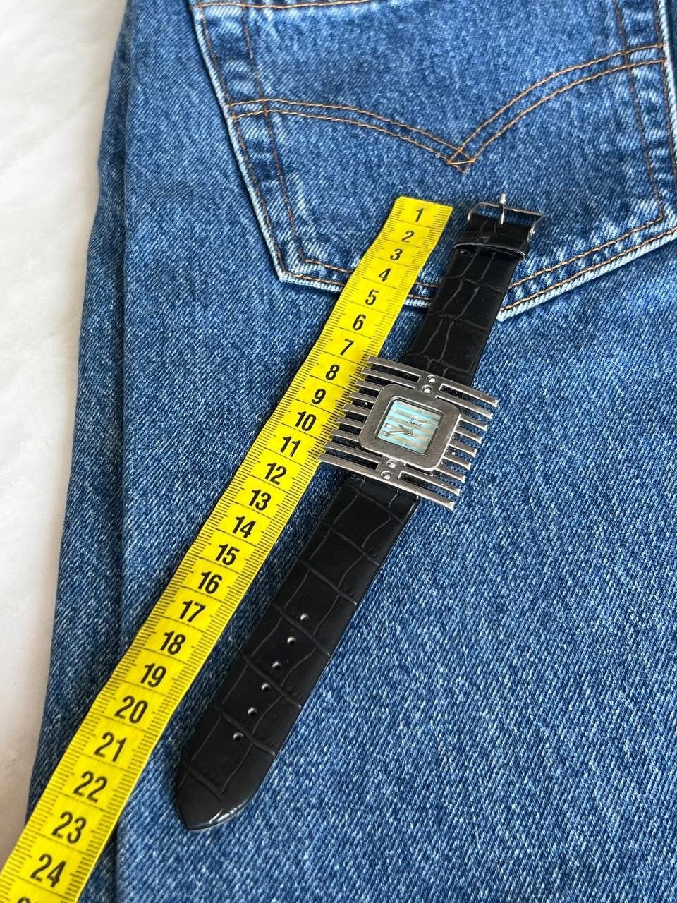 Other Vintage 90s dial futuristic style quartz silver watch Japan Size ONE SIZE - 5 Thumbnail