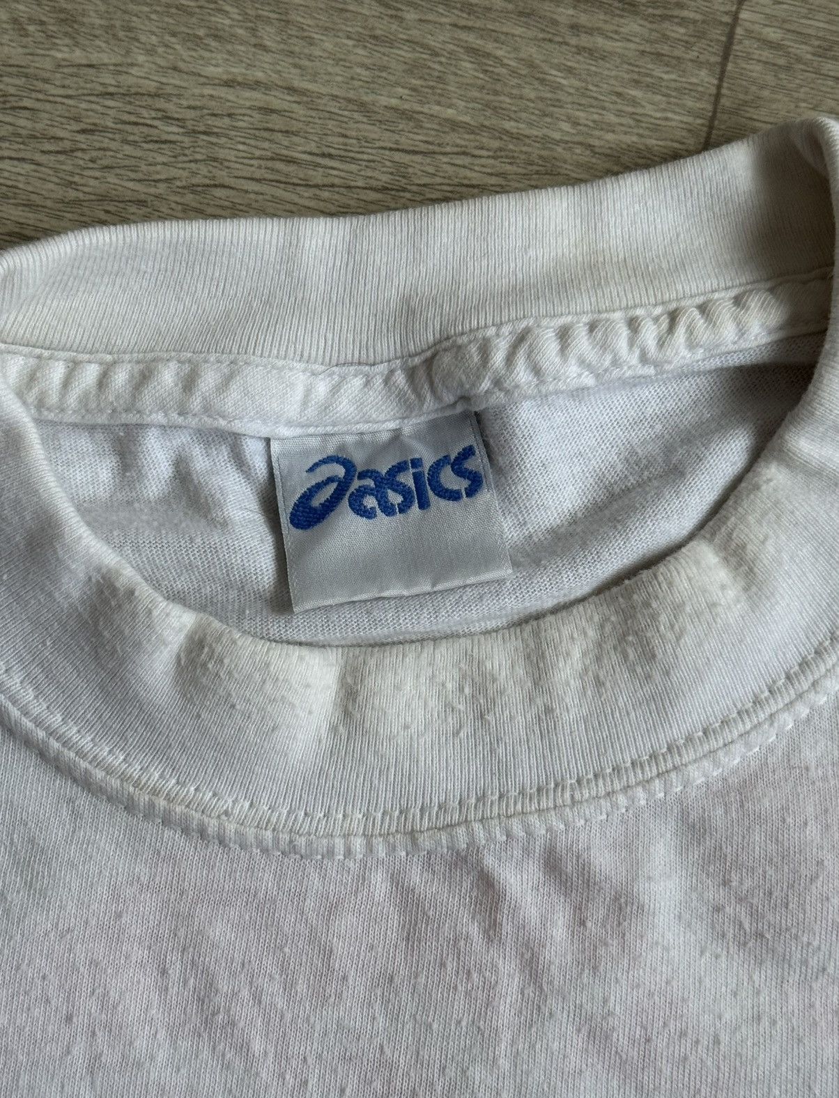 Vintage Rare Vintage 1998 Asics “The Flora London Marathon” T-shirt Size US XL / EU 56 / 4 - 4 Thumbnail