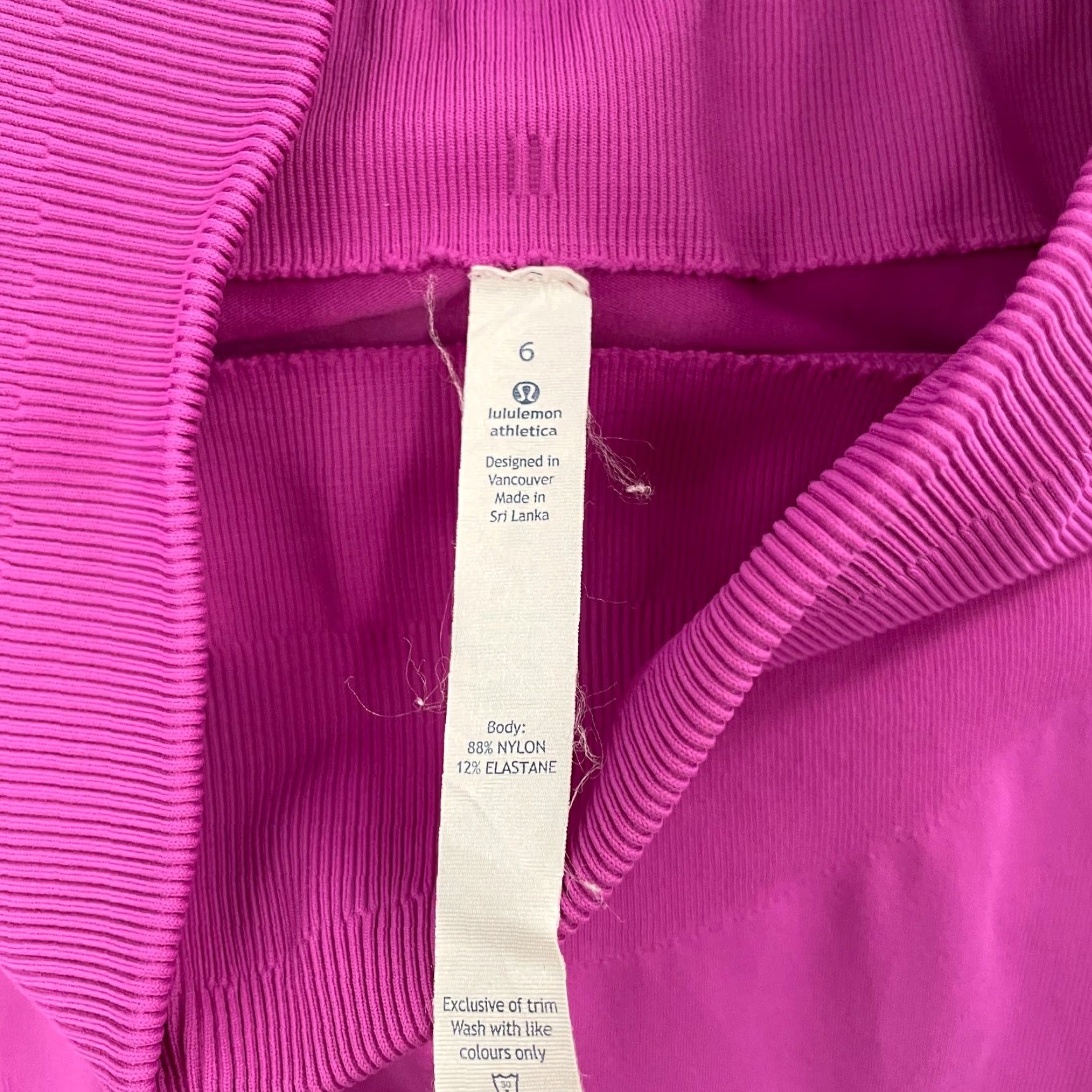 Lululemon Lululemon Leggings 6 Pink High Rise Stretch Womens Size 28" / US 6 / IT 42 - 5 Thumbnail