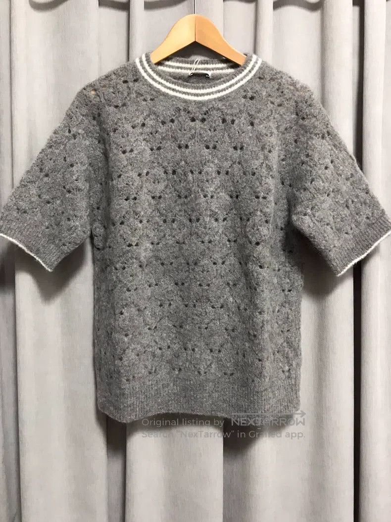 Brunello Cucinelli Brunello Cucinelli Lace cashmere and sea horse wool knitte Size M / US 6-8 / IT 42-44 - 2 Thumbnail