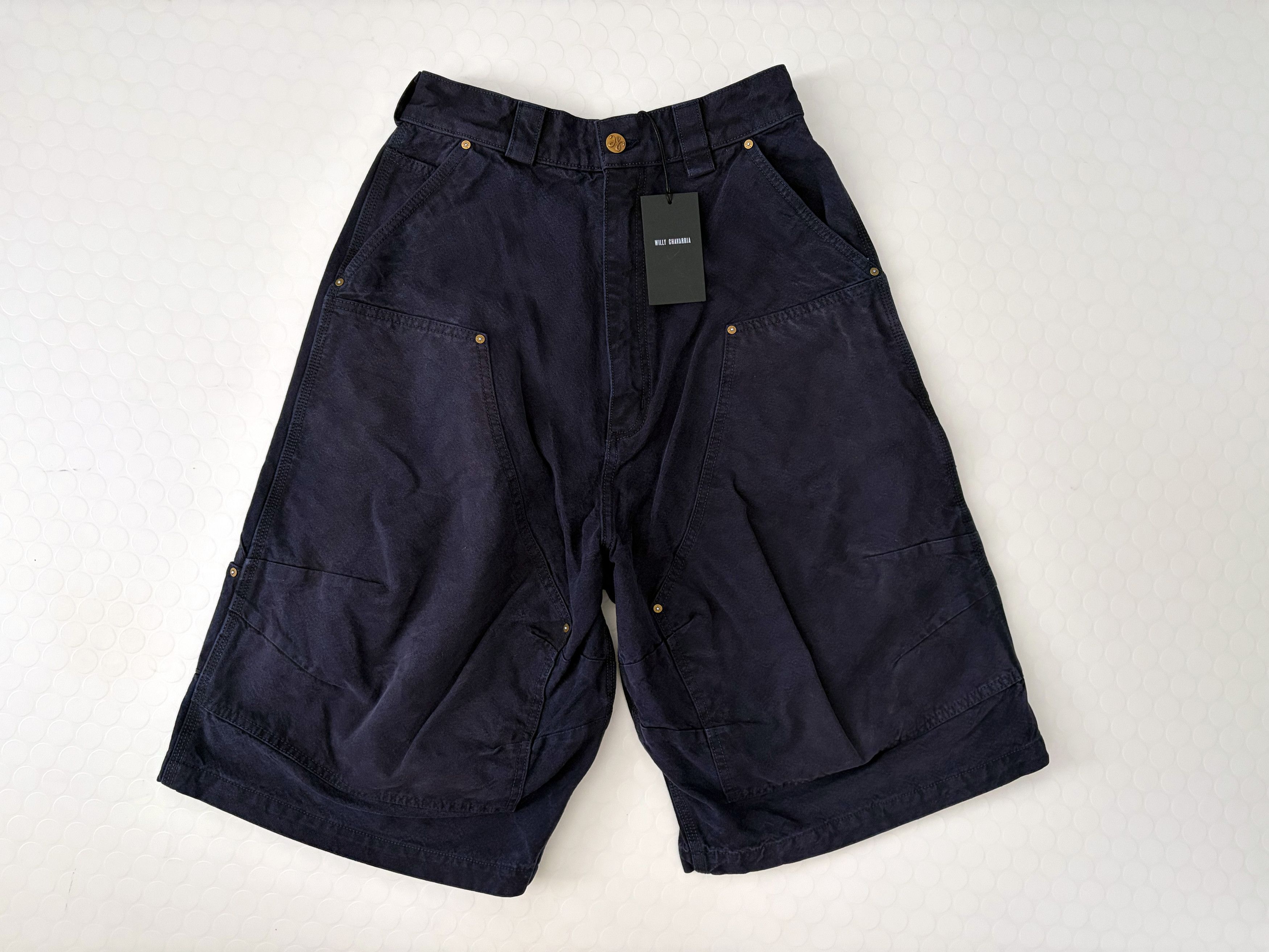 Willy Chavarria Stockton Double Knee Short in Peacoat Size US 30 / EU 46 - 1 Thumbnail