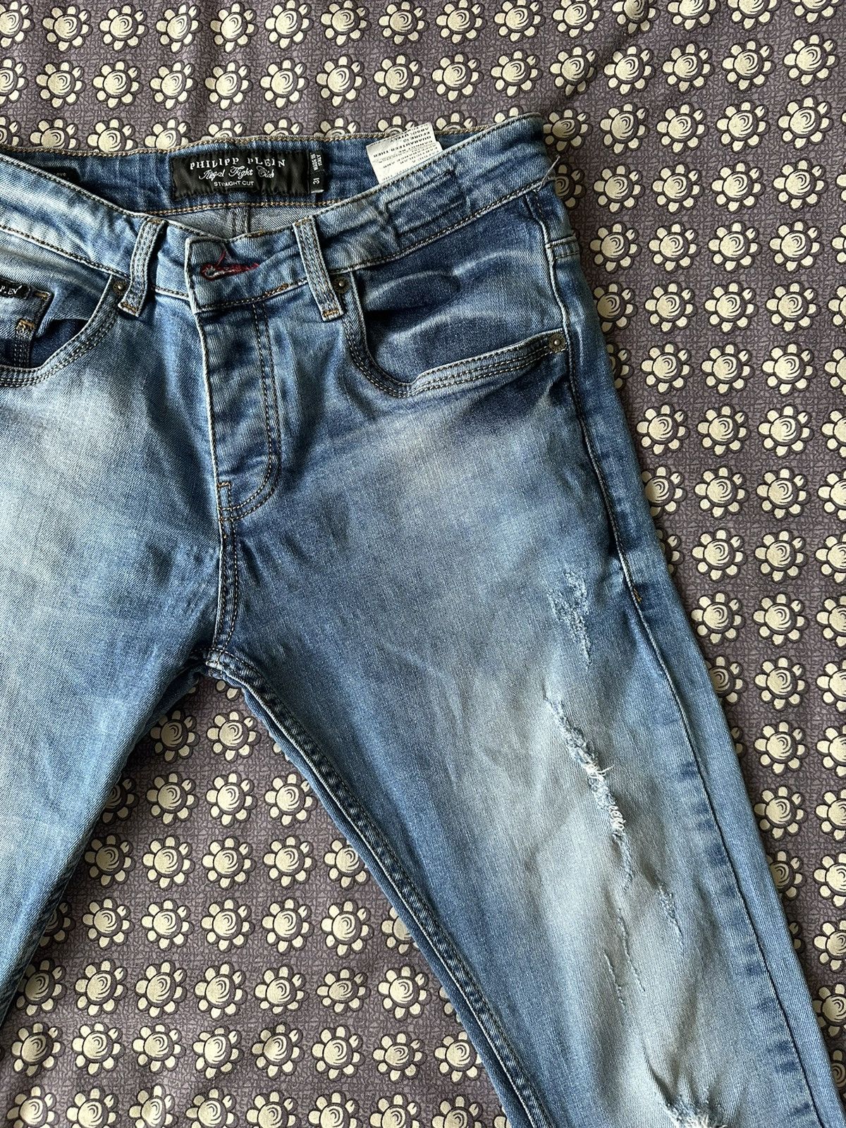Philipp Plein × Vintage Philipp Plein Jeans Vintage Size US 31 - 9 Thumbnail