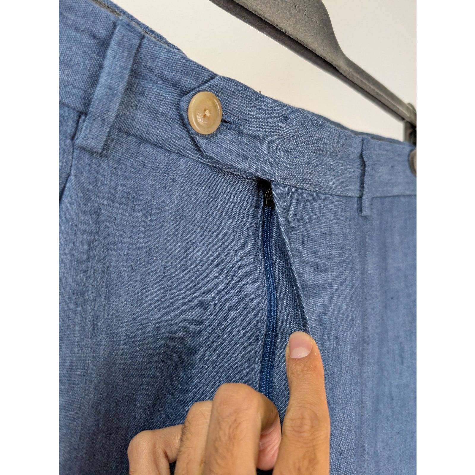 Todd Snyder o1rshd1 CC20 Trouser Pants in Navy Blue Size US 32 / EU 48 - 5 Thumbnail