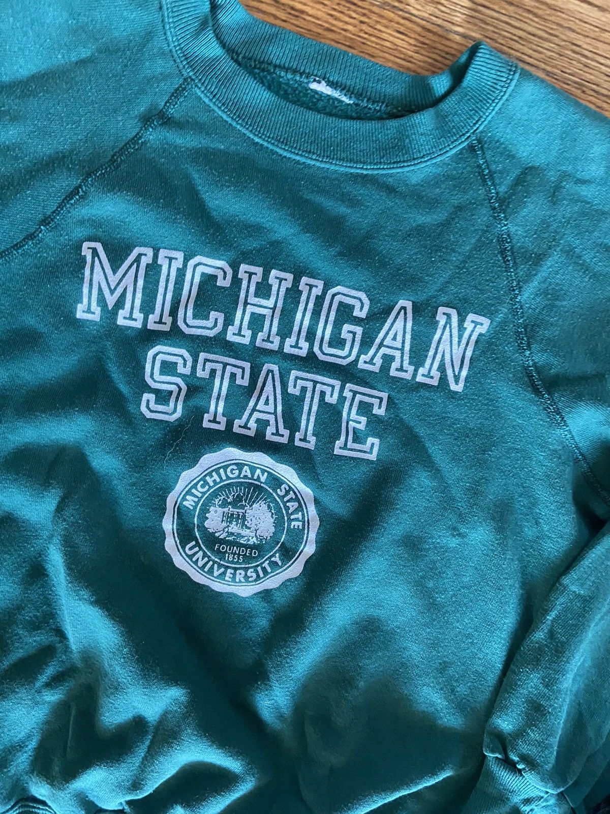 Vintage Vintage 1970s Michigan state crewneck Size US M / EU 48-50 / 2 - 3 Thumbnail