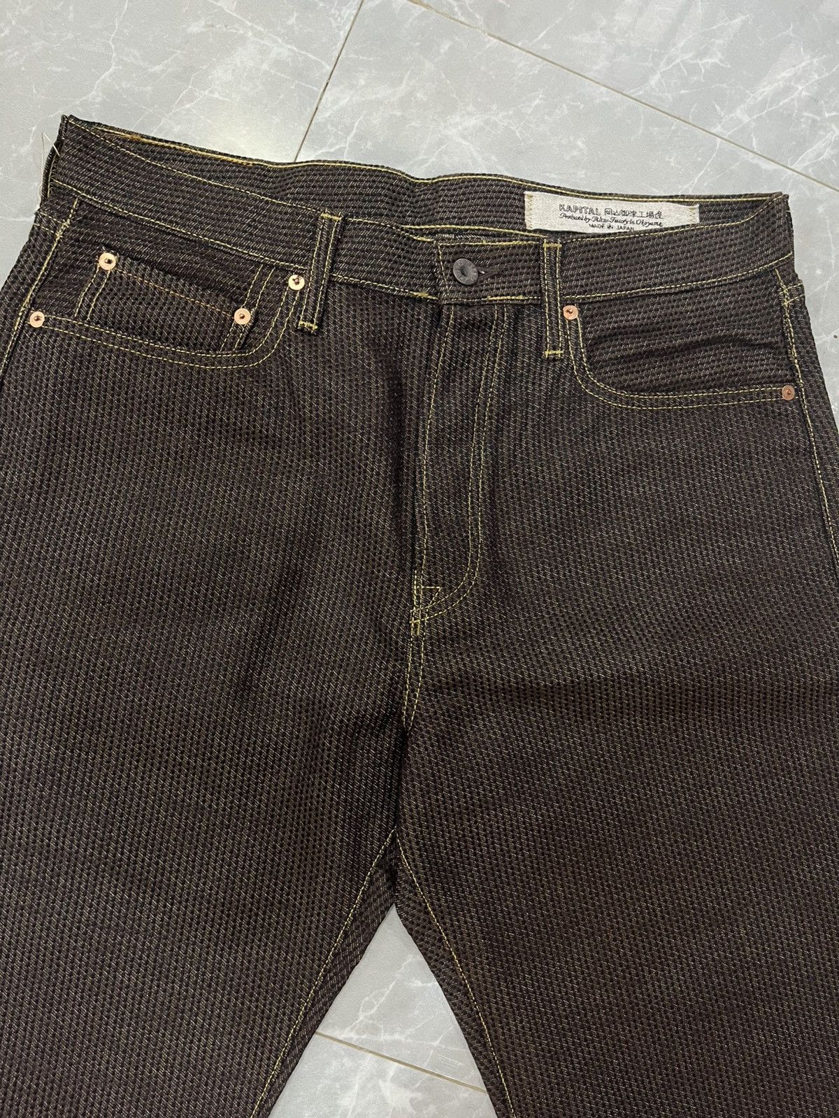 Kapital Kapital Century Denim Monkey Cisco 5p Jeans Size US 36 / EU 52 - 3 Thumbnail