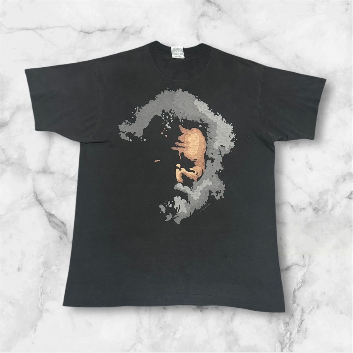 Vintage 1995 Jerry Garcia memorial tees The grateful dead