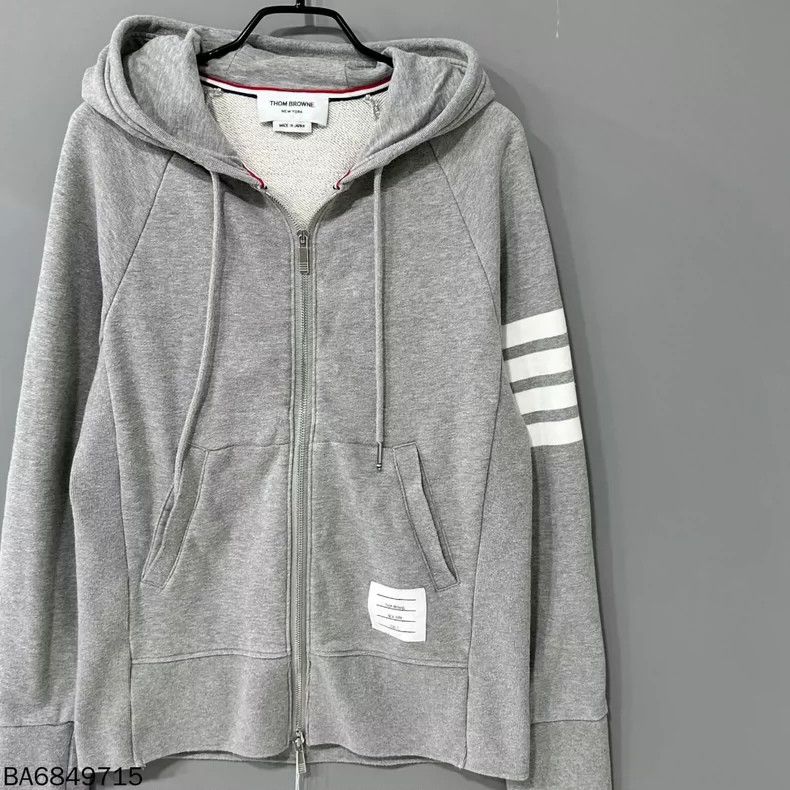 Thom Browne THOM BROWNE Classic four-stripe Zip Jacket 2502-Nextarrow Size US M / EU 48-50 / 2 - 2 Thumbnail