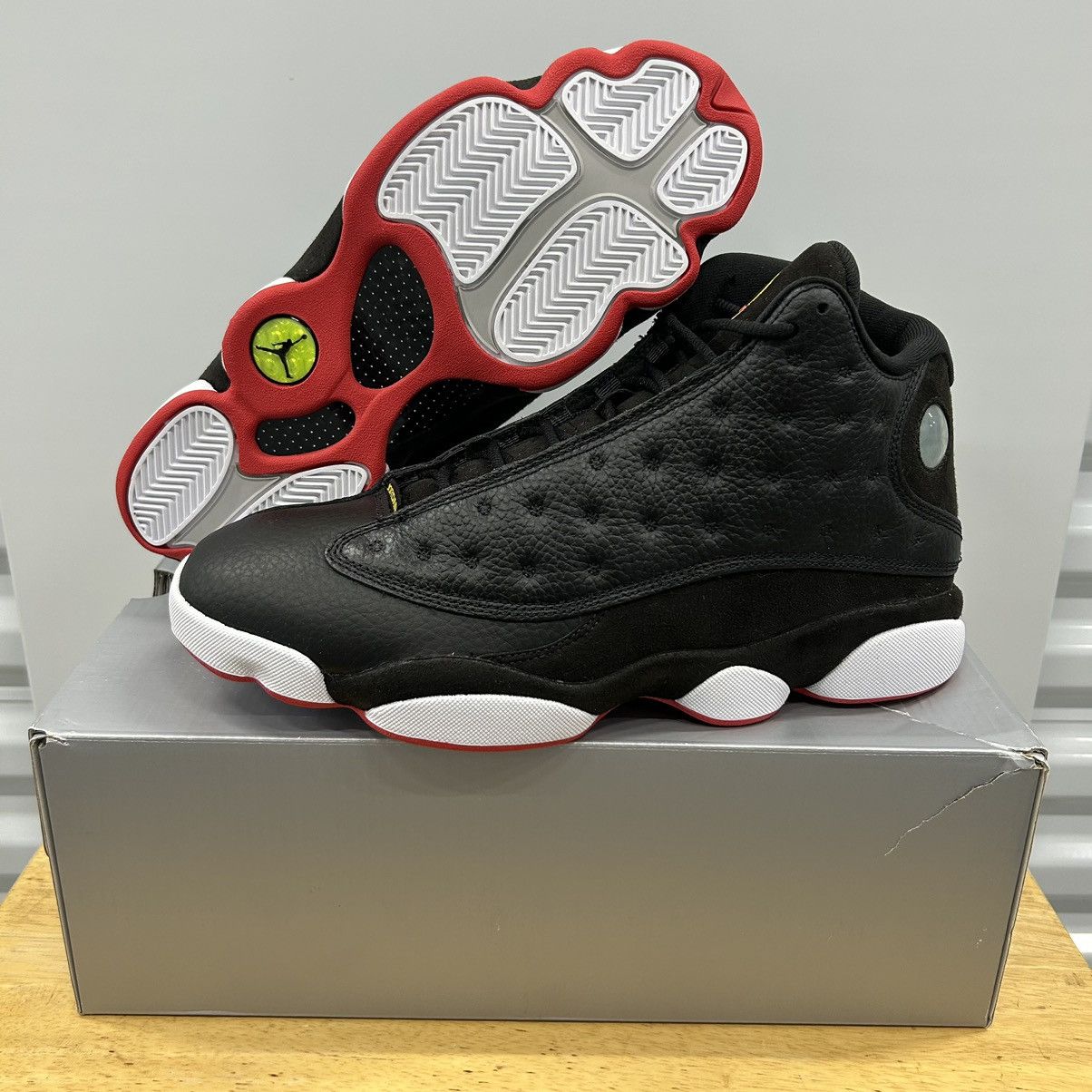 image of Jordan Nike Air Jordan 13 Retro Playoffs 2023 Size 11 414571-062 New Shoes in Black, Men's
