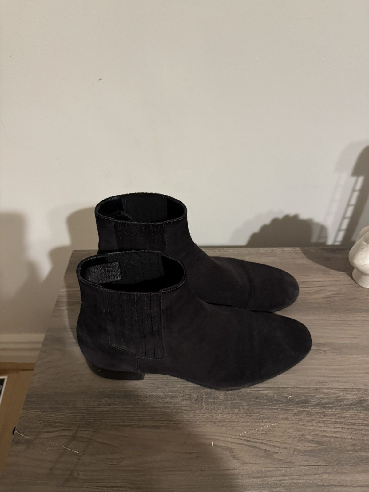 Balenciaga Balenciaga Man Black Suede Boots 44 Size US 11 / EU 44 - 1 Thumbnail