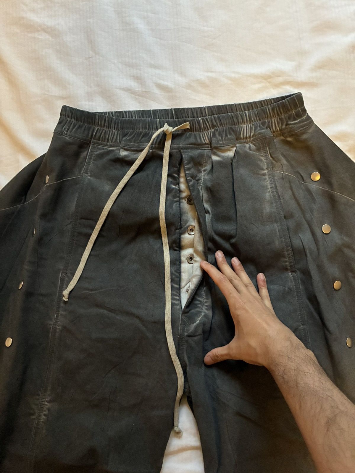 Rick Owens Drkshdw Rick Owens Babel Pusher pants in Dust Size US 32 / EU 48 - 4 Thumbnail