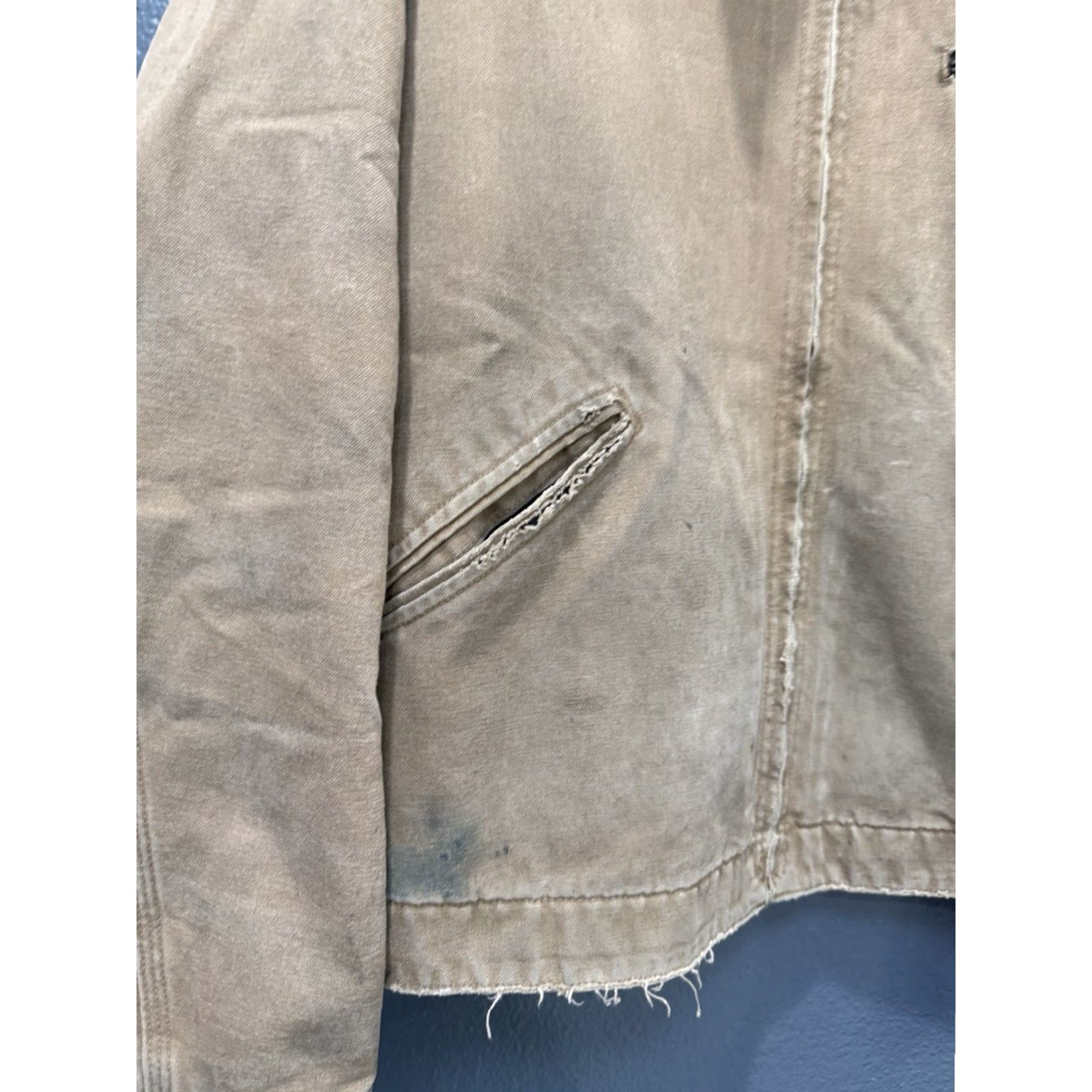 Carhartt VINTAGE Carhartt J97SDL Detroit Jacket 2XL Saddle Brown Blanket Lined Mens Size US XXL / EU 58 / 5 - 4 Thumbnail