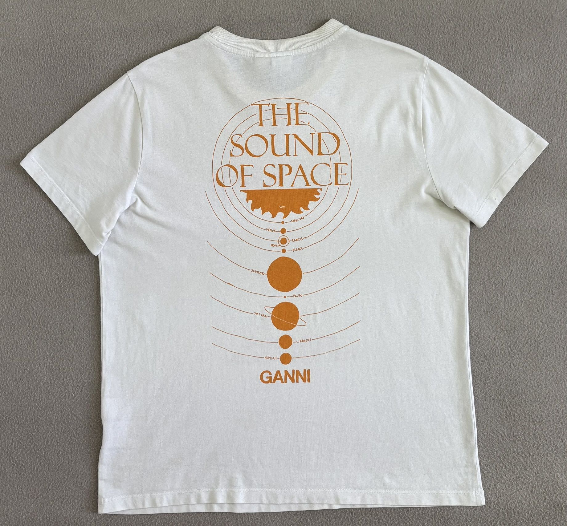 Ganni Ganni Staring At The Sun T-shirt Roz. S Size S / US 4 / IT 40 - 9 Thumbnail