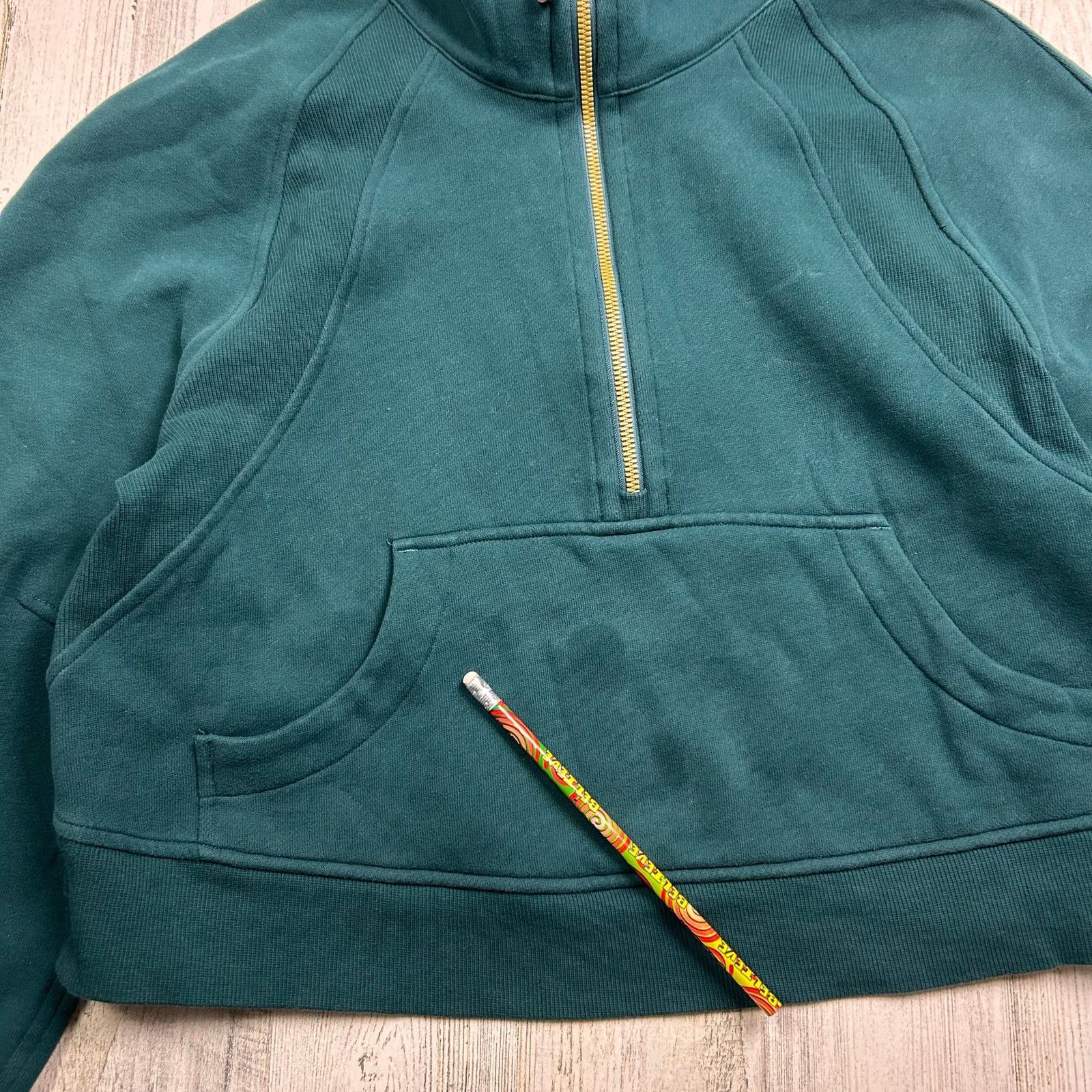 Lululemon Lululemon Scuba Oversized Funnel-Neck Half Zip Sweatshirt Size S / US 4 / IT 40 - 4 Thumbnail