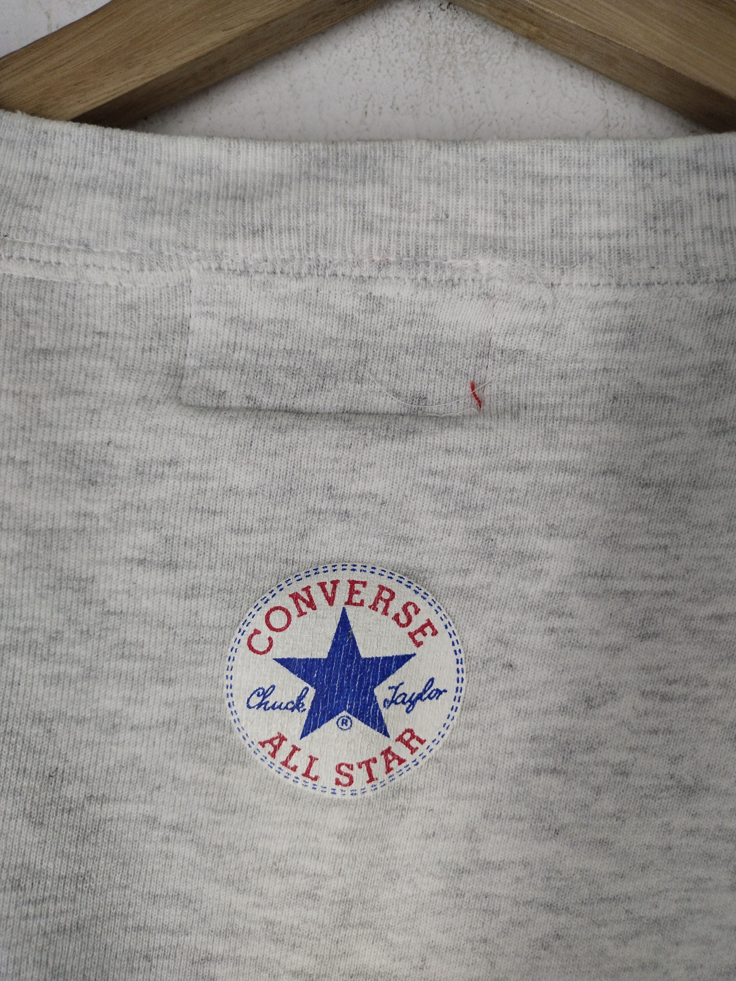 Converse × Vintage Vintage 93's Converse All Star Made in USA Promo Sweat Rare Size US M / EU 48-50 / 2 - 8 Thumbnail