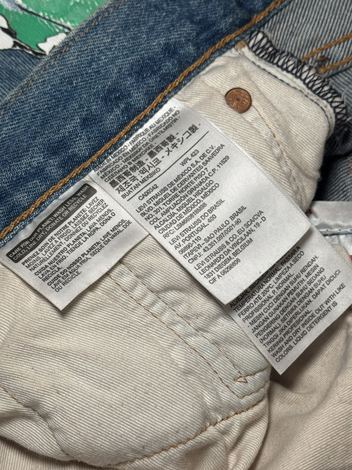 DENIM TEARS Denim Tears Onia Jean Size US 29 - 7 Thumbnail