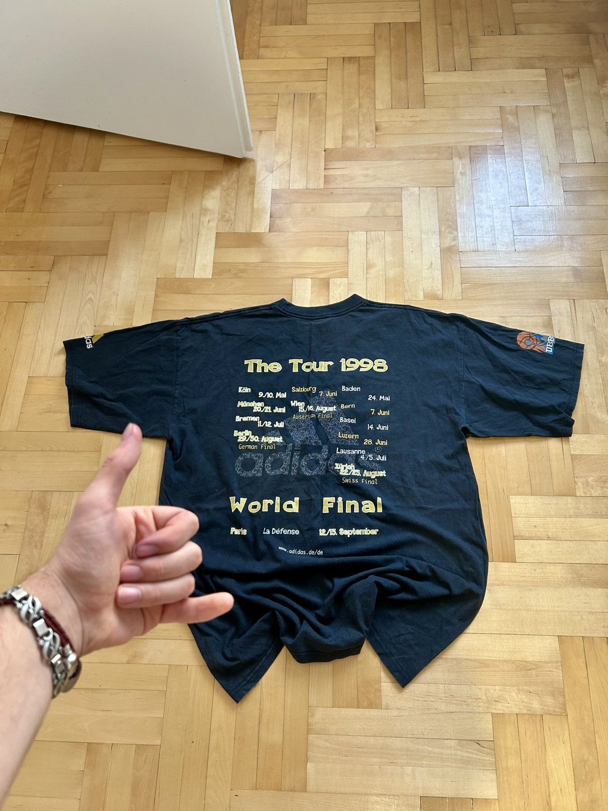 Adidas Vintage Adidas Streetball Challenge 1998 Faded Tee XXL Size US XXL / EU 58 / 5 - 2 Thumbnail