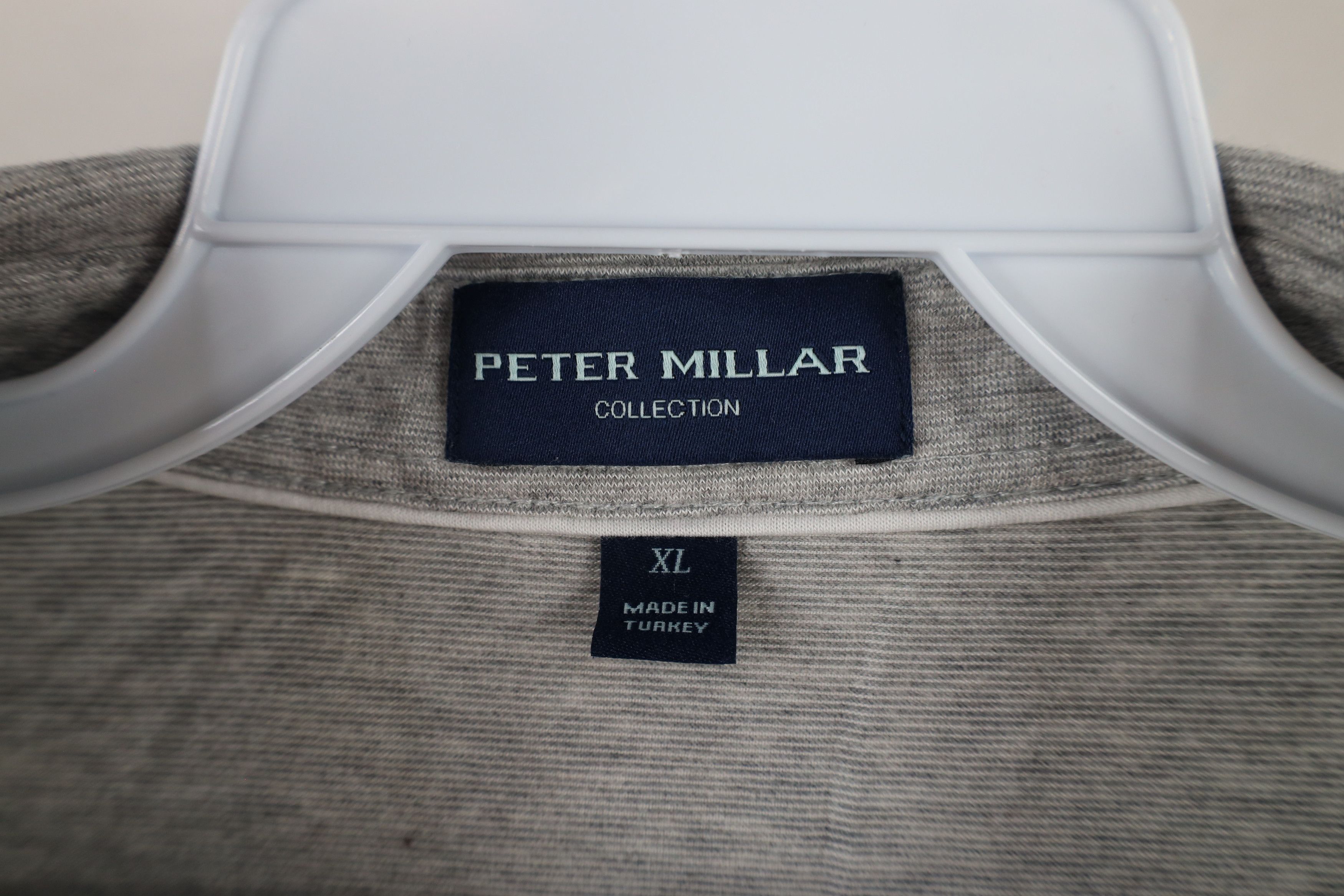 Peter Millar × Vintage Peter Millar Collection Stretch Knit Collared Polo Shirt Size US XL / EU 56 / 4 - 5 Thumbnail