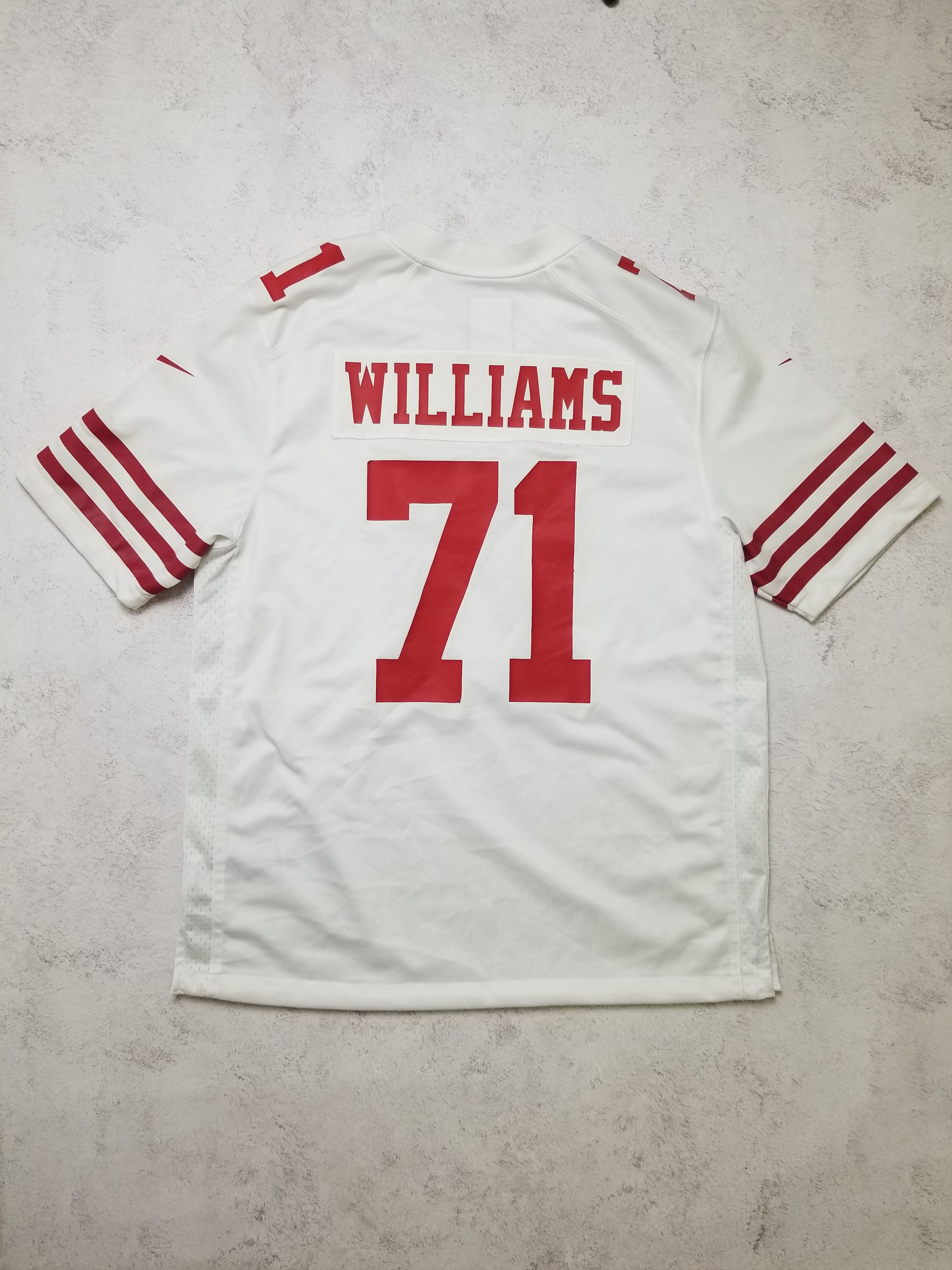 Nike San Francisco 49ers Williams #71 NFL Road Game Jersey Size US XL / EU 56 / 4 - 3 Thumbnail
