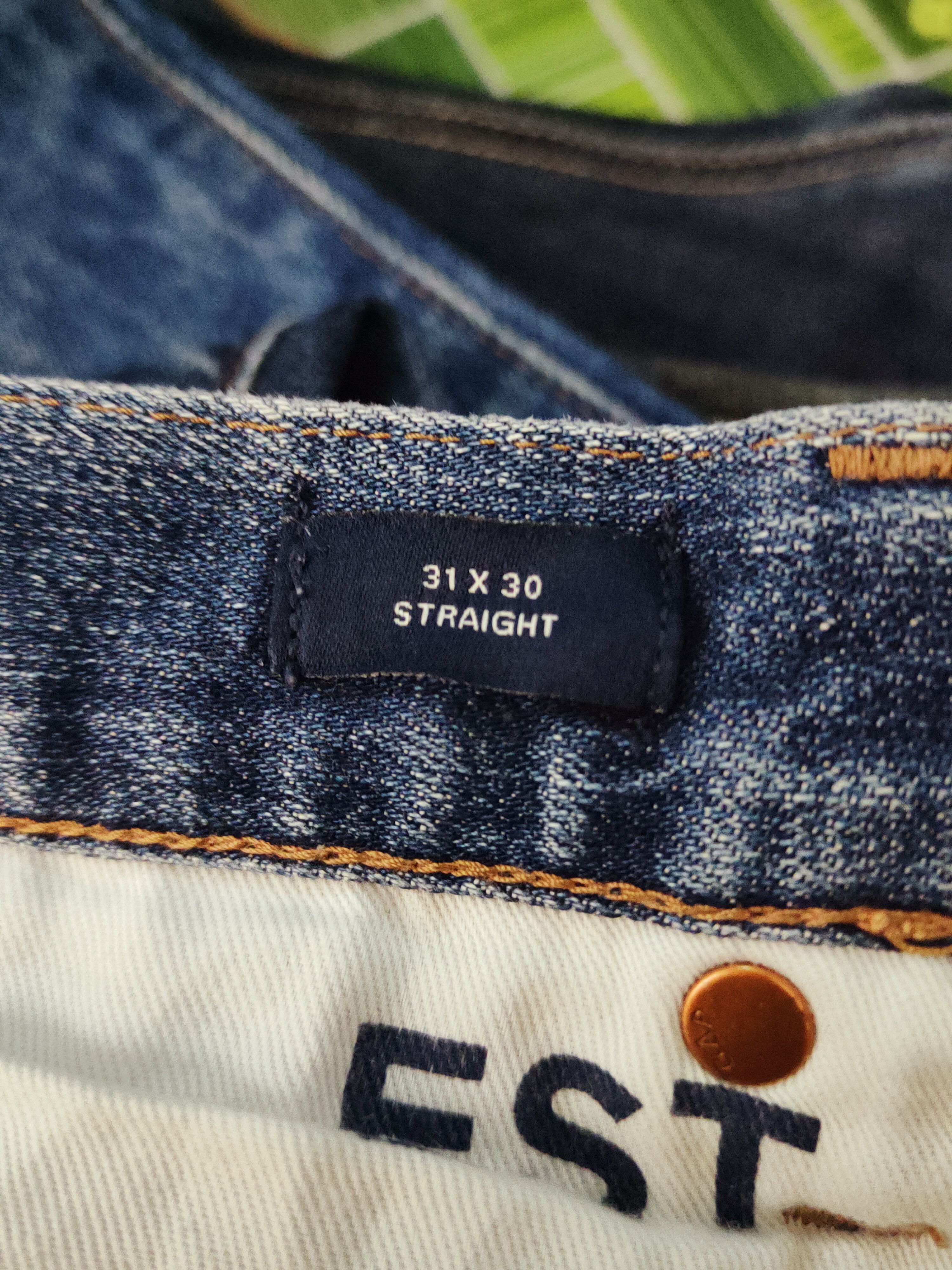 Gap Gap Blue Faded Distressed Ripped Jeans #S2716 Size US 32 / EU 48 - 16 Thumbnail