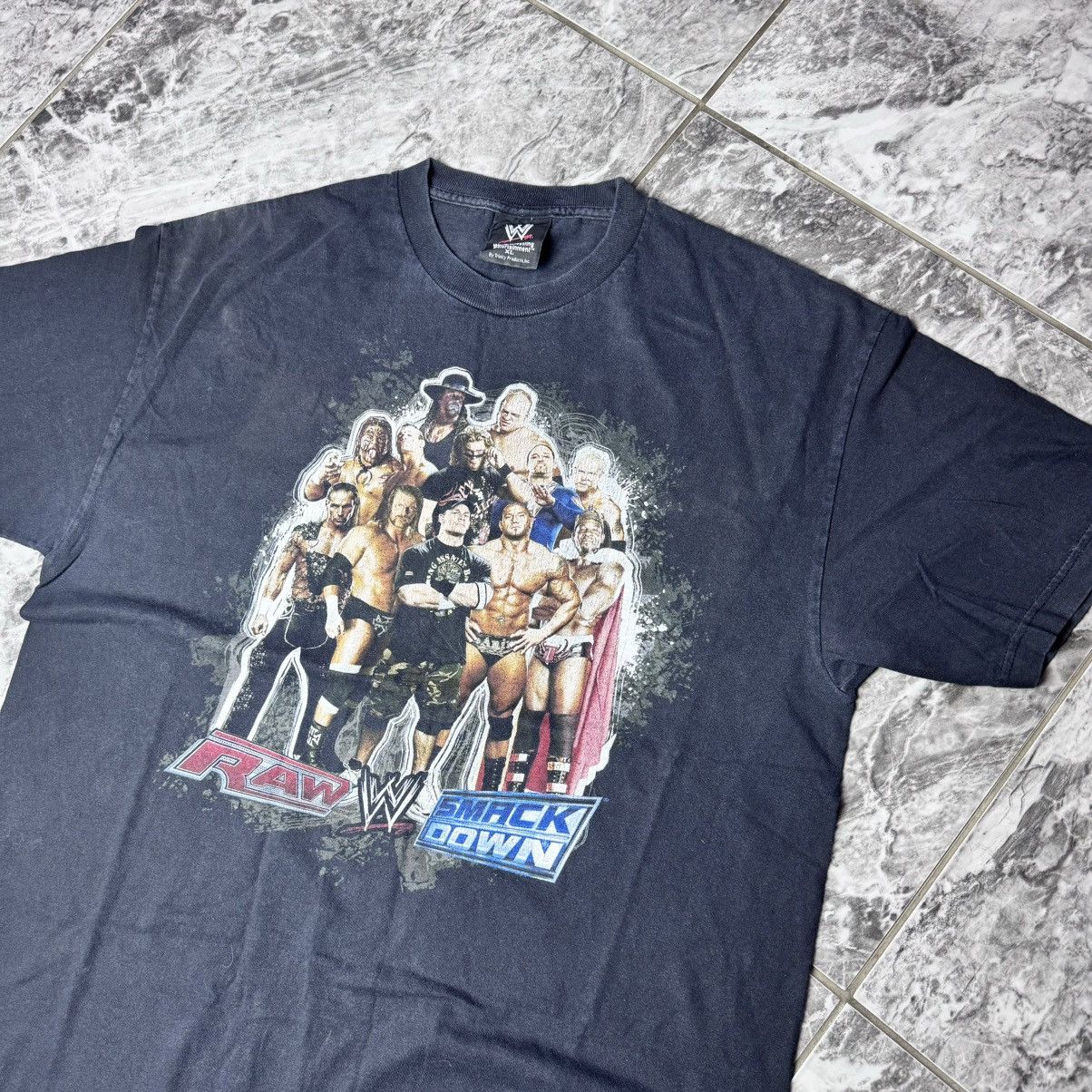 Vintage × WWE Vintage WWE Smack Down XL Size US XL / EU 56 / 4 - 3 Thumbnail
