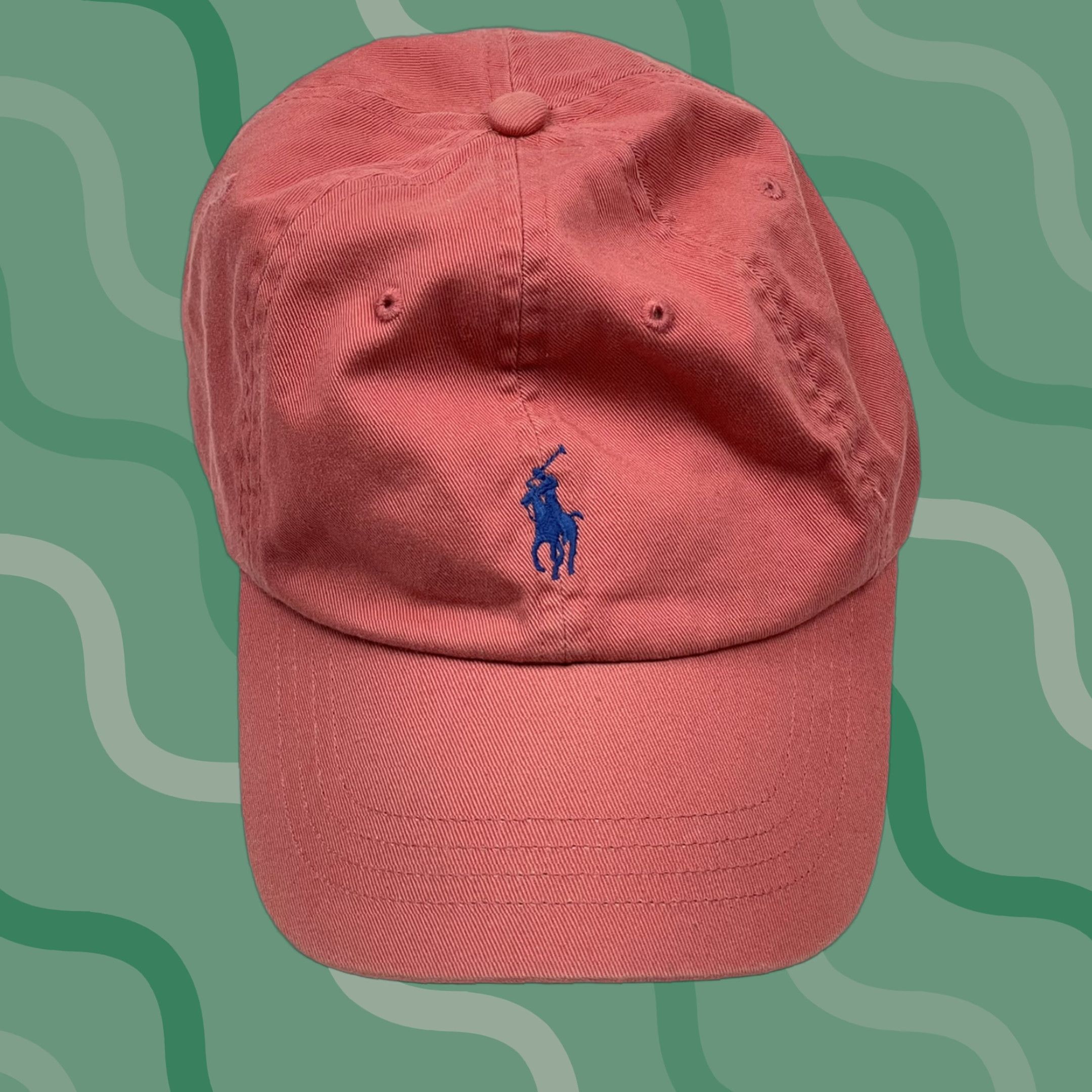 Polo Ralph Lauren Polo Ralph Lauren Hat Cap Strap Back Red Fade Salmon Adjustable Size US M / EU 48-50 / 2 - 1 Thumbnail