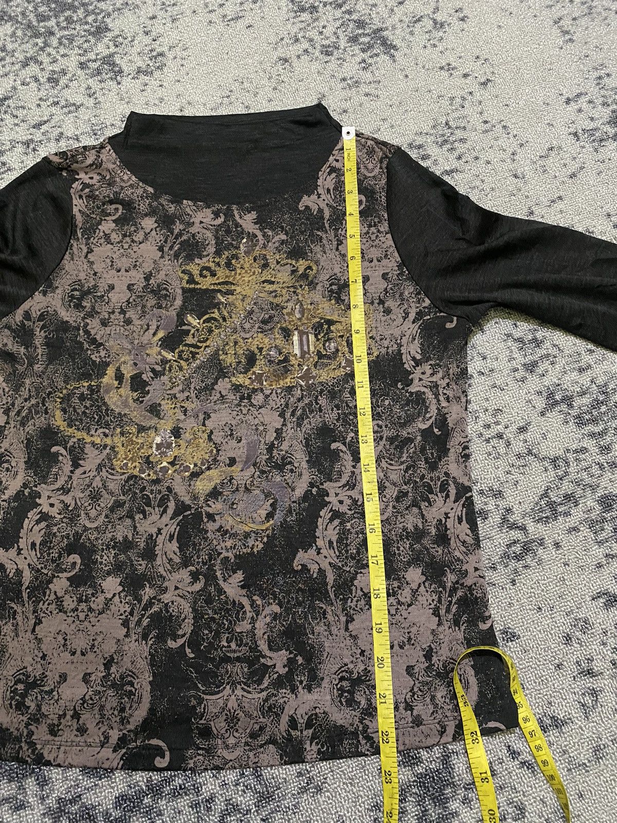 Hysteric Glamour × If Six Was Nine × Japanese Brand Y2k Cher cheur ifsixwasnine gothic longsleeve Size M / US 6-8 / IT 42-44 - 8 Thumbnail