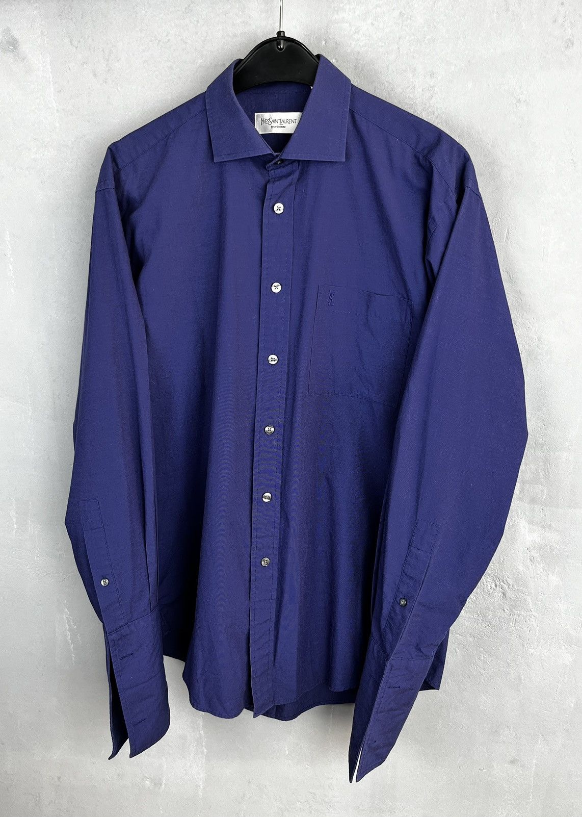 Vintage × Yves Saint Laurent YVES SAINT LAURENT shirt vintage Size US XL / EU 56 / 4 - 1 Thumbnail