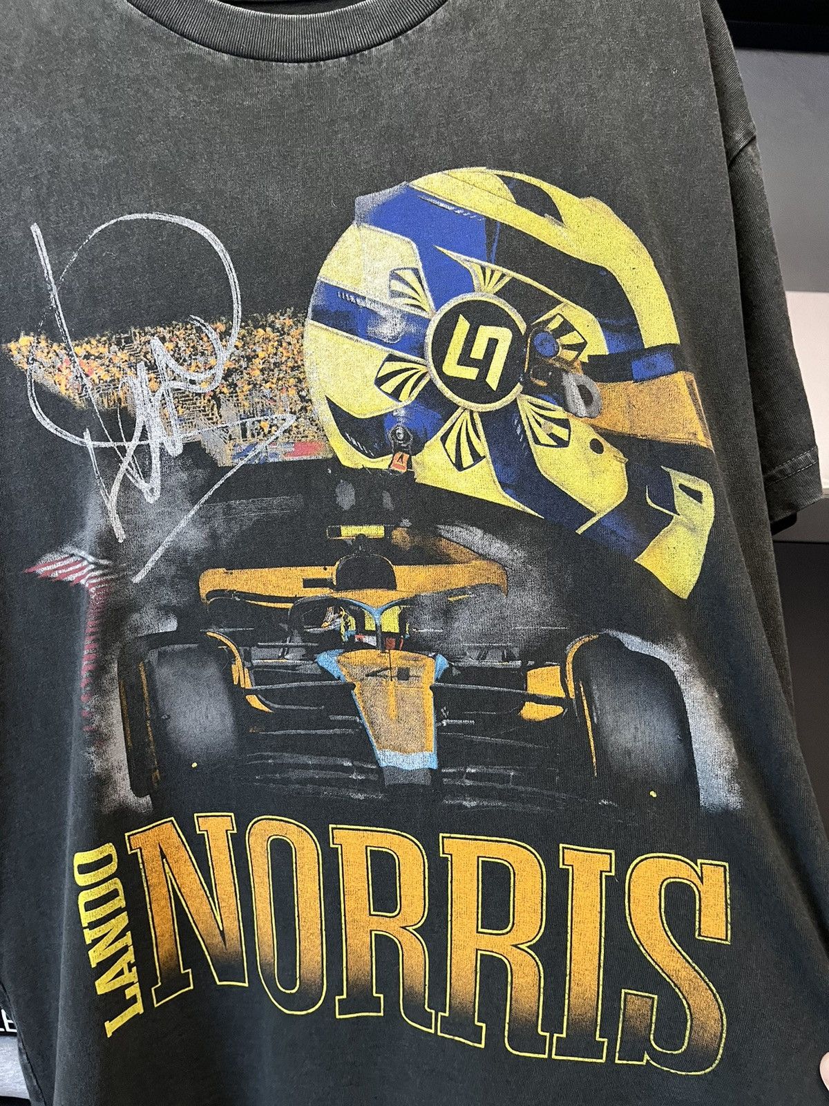 Formula 1 Vintage Formula 1 Lando Norris Racing T-shirt Size US L / EU 52-54 / 3 - 2 Thumbnail
