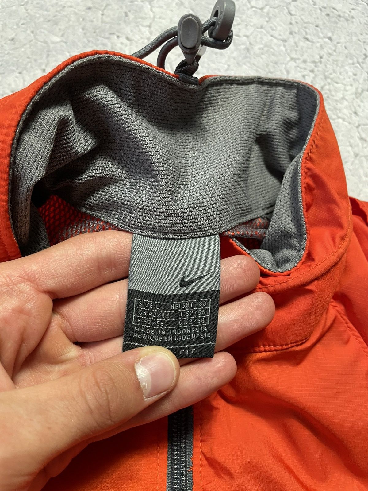 Nike × Vintage Nike Clima-Fit Vintage Nylon Jacket Windbreaker Vest 2 in 1 Size US L / EU 52-54 / 3 - 9 Thumbnail