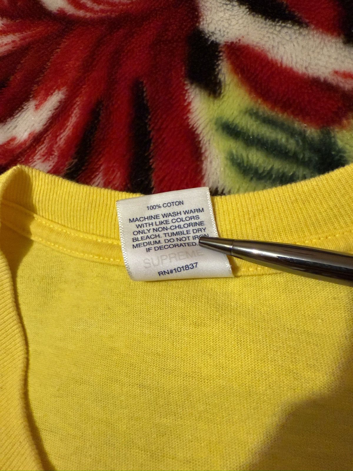Supreme Supreme Cross Box Logo Tee Size US M / EU 48-50 / 2 - 4 Thumbnail