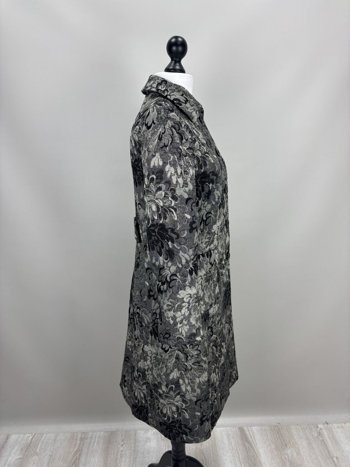 Laura Ashley Womens coat Laura Ashley Size 38 Color Black/Gray Size S / US 4 / IT 40 - 5 Thumbnail