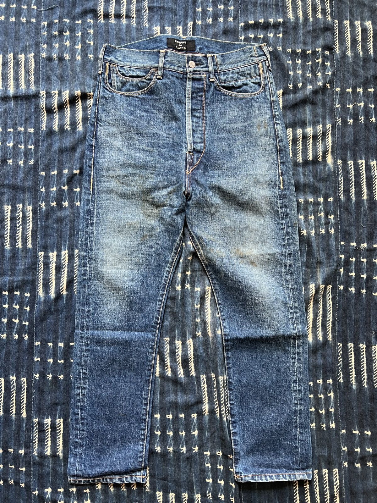 Issey Miyake Zucca by Issey Miyake Archive Selvedge Denim Jeans Size US 32 / EU 48 - 2 Thumbnail