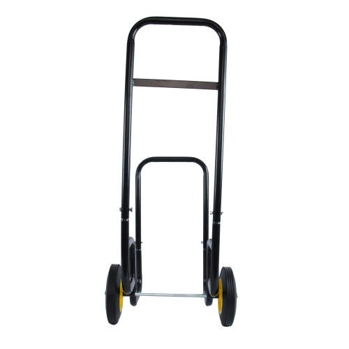 Designer × Homemade Firewood Log Cart Carrier - Outdoor or Indoor Black Steel Wo Size US L / EU 52-54 / 3 - 2 Thumbnail