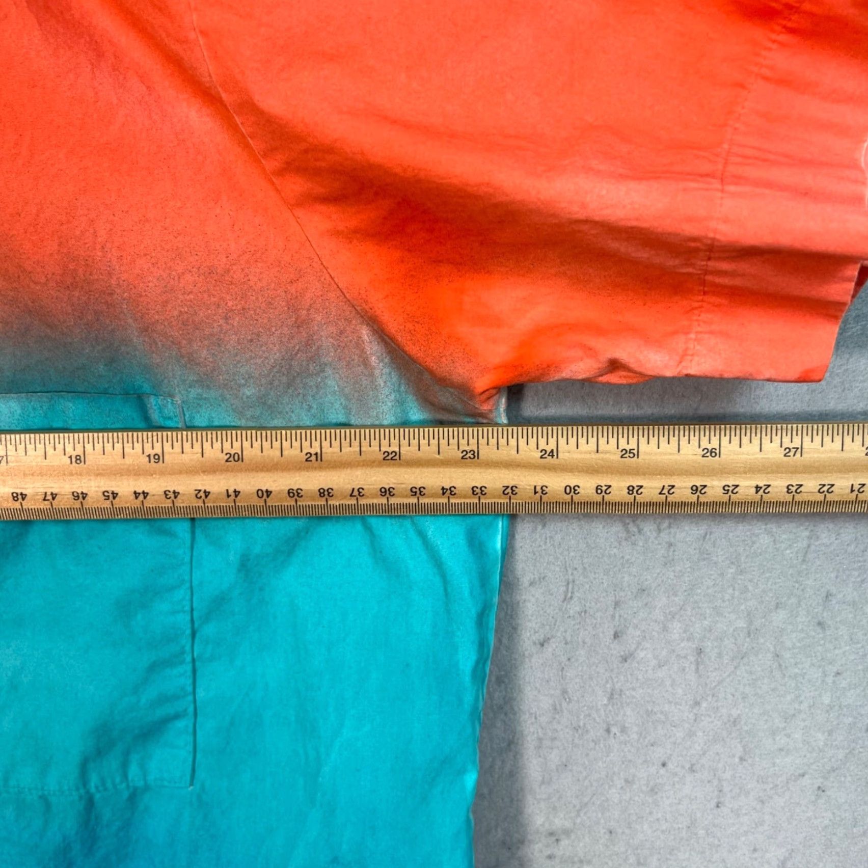 Vintage Mokuyobi Womens Medium Gradient Button-Up Shirt Oversized Size M / US 6-8 / IT 42-44 - 5 Thumbnail